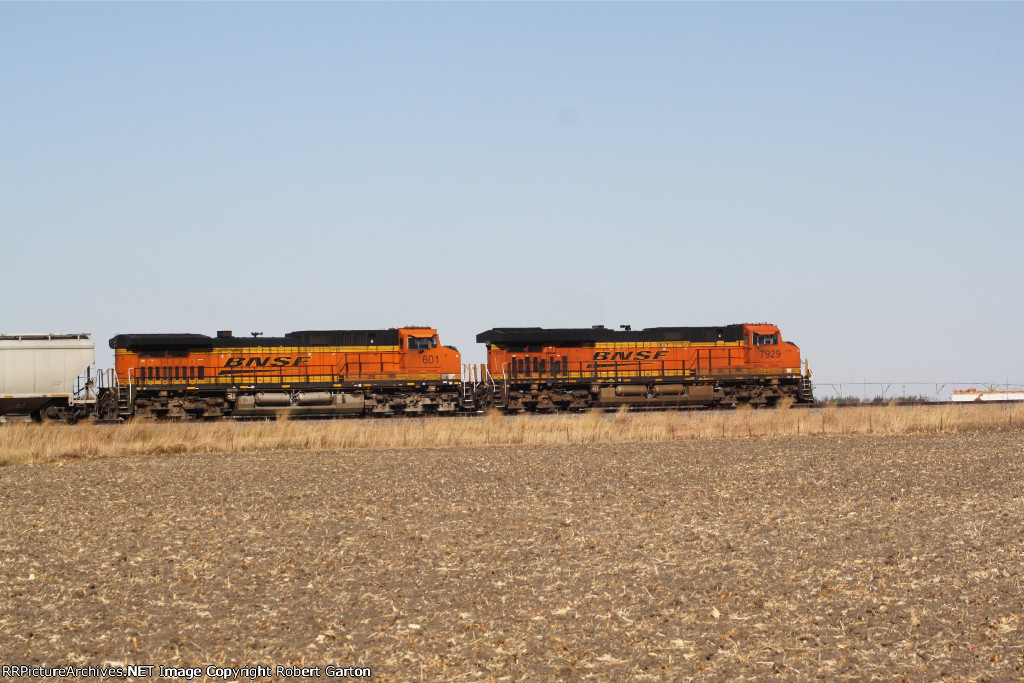 BNSF 7929 & 601